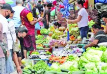 The Bangko Sentral ng Pilipinas says that May 2026 inflation print could settle within the range of 7.1% to 7.9%. “Upside price pressures were driven by rising prices for rice, vegetables, and meat, as well as the depreciation of the peso,” the central bank adds. GMA NEWS FILE PHOTO
