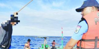 This motorboat is among the 14 vessels caught illegally fishing in the waters of Iloilo Province’s 5th District. PHOTO COURTESY OF IPPO