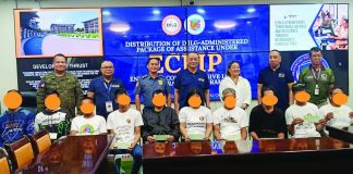 Nine former rebels and four militia members receiving assistance funded by the national government through the Department of the Interior and Local Government and the Iloilo provincial government. PHOTO FROM BALITA HALIN SA KAPITOLYO