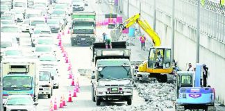 Infrastructure and capital outlays plummeted 48 percent to P59.1 billion in March 2026 from a year ago, according to the latest data from the Department of Budget and Management. PHOTO COURTESY OF INQUIRER.NET