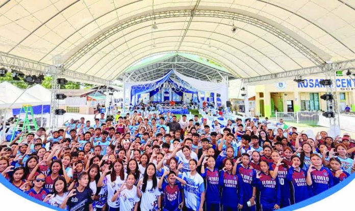 neljoy Palaro copy_compressed Western Visayas’ finest gather at Rosario Central School in Agusan del Sur as they gear up for the 2026 Palarong Pambansa, carrying not only hopes for medals but also the spirit of discipline, teamwork, and sportsmanship under the theme “Stronger Champs.” DEPED-6