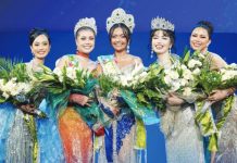 Barangay Balabag lass declared Pavia’s Miss Carabao-Carroza Festival Queen Samantha Nicole de la Cruz (center) of Barangay Balabag, Pavia, Iloilo beams after being crowned Miss Carabao-Carroza Festival Queen 2026 at the Pavia Public Plaza on May 3. The other winners are Liga Queen Angela Kris Caidic of Barangay Ungka 2, Sangguniang Kabataan Queen Daicel Joy Asgar of Barangay Mali-ao, First Runner-Up – Jana Sofia Lamparero of Purok 1, and Second Runner-Up Jiaan Queenell Bysshe Flores of Purok 4. PHOTO FROM BALITA PAVIANHON