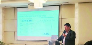 Colliers Philippines research director Joey Roi Bondoc discusses the economic outlook and rising property demand during a property briefing in Iloilo City, highlighting how high-value outsourcing firms and business process outsourcing investments are fueling the city’s rapid growth as a business hub. NELJOY GALIGAO/PN