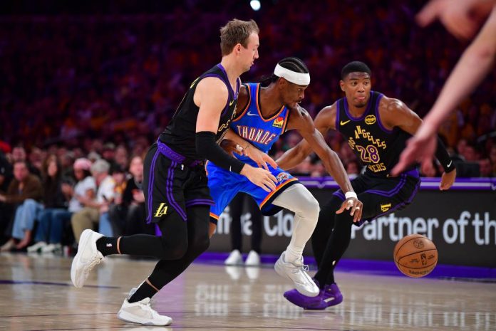 okc-lakers Photo courtesy of Gaty A. Vasquez, Imagn Images