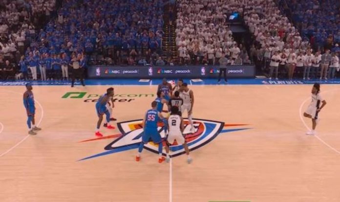 oklahoma-spurs Photo courtesy of NBA