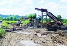 ILOILO BARES LEGIT QUARRY OPERATORS; PGENRO warns: Those not on official list may be deemed illegal Atty. Cesar Emmanuelle Buyco Jr., head of the Provincial Government Environment and Natural Resources Office (PGENRO), says quarry permits issued by the province are generally valid for five years but may be revoked if operators violate quarrying guidelines, including extracting beyond the approved volume. Photo shows a quarry site in Barangay Cabudian, Dueñas, Iloilo flagged by PGENRO for failing to secure operating permit. PGENRO PHOTO