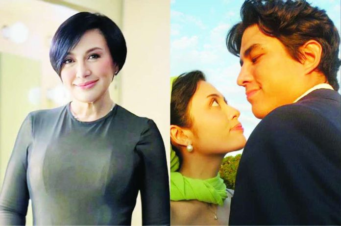 Sharon Cuneta. @REALLYSHARONCUNETA/IG PHOTO; Frankie Pangilinan and Daniel Laurel. @FRANKIEPANGILINAN/IG PHOTO