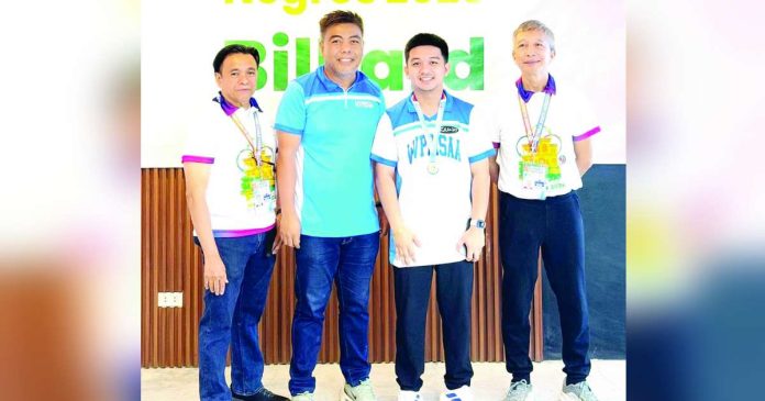 sports Cue_compressed_superimposed Capiznon cue artist Elijah Alvarez celebrates after emerging as champion in the men’s 9-ball event of the 2026 National PRISAA Games. CONTRIBUTED PHOTO