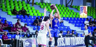 Levi Hernandez shines for the Iloilo United Royals. MPBL PHOTO