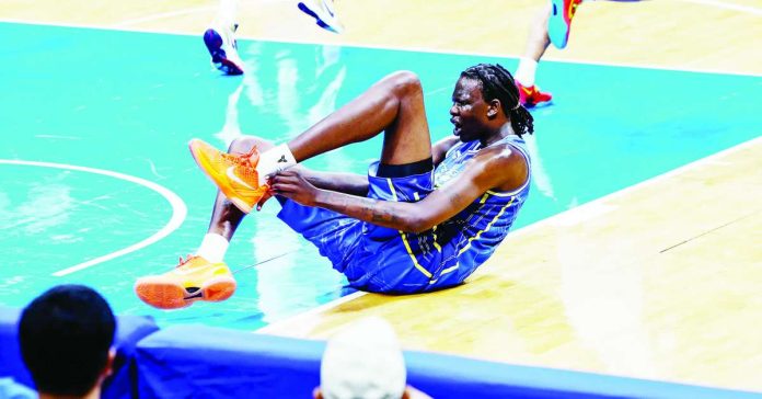 sports_PBA_compressed_resized TNT Tropang 5G import Bol Manute Bol has been ruled out for the remainder of the PBA Season 50 Commissioner’s Cup after sustaining an Achilles injury. PBA PHOTO