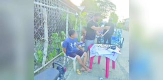Around P952,000 worth of suspected shabu was confiscated from a barangay tanod and a welder during a buy-bust operation in Barangay Tabugon, Dingle, Iloilo on May 4, 2026. IPPO PHOTO