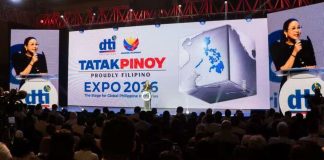 “The Tatak Pinoy Sal is our symbol of high-quality, innovative and globally competitive products,” says Trade Secretary Cristina Roque said. PHOTO COURTESY OF INQUIRER.NET