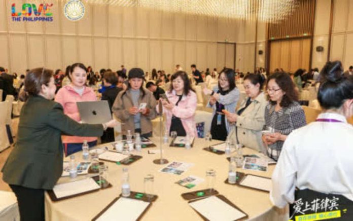 Representatives of various Chinese travel agencies interact with delegates of the Philippine Tourism Industry Business Mission 2026 during the latter's stop in Beijing on May 12, 2026. The mission is the largest tourism business delegation the Department of Tourism has sent to China since 2019. PHOTO COURTESY OF THE PHILIPPINE EMBASSY IN CHINA/DOT