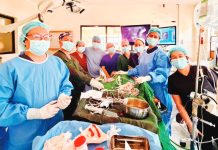 WVMC performs first-ever rare tumor endoscopic surgery in Western Visayas BREAKTHROUGH SURGERY. The surgical team of the Western Visayas Medical Center led by Dr. Ria Sophia Perales successfully performs the first-ever endoscopic excision of a Juvenile Nasoangiofibroma in Western Visayas on a 13-year-old patient. The landmark minimally invasive procedure marks a major milestone in advanced skull base and ENT surgery in the region. ENT-WVMC