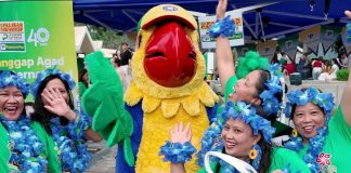 Pikoy, the beloved mascot of Palawan Group of Companies, brought energy and excitement to the festival through lively booth interactions.