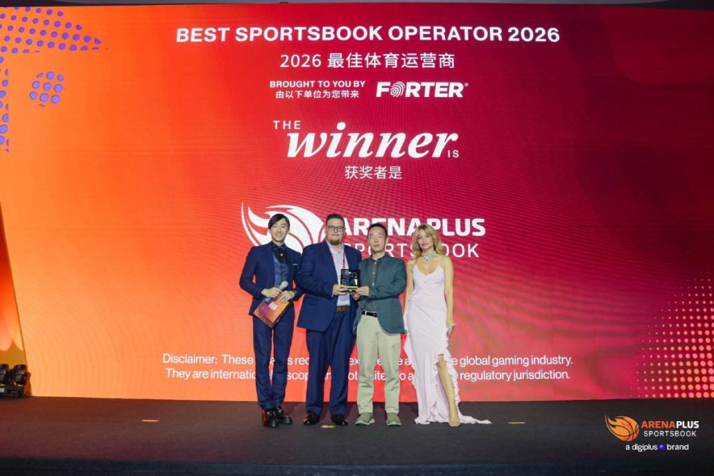 ArenaPlus awarded Best Sportsbook Operator 2026 by SiGMA