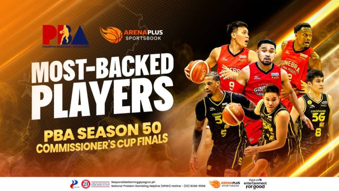 AP x Most-backed Players of the PBA Season 50 Commissioner_s Cup Finals In a series that had all the trappings of a classic, Brgy. Ginebra San Miguel dethroned TNT Tropang 5G to emerge as PBA Season 50 Commissioner's Cup champions.