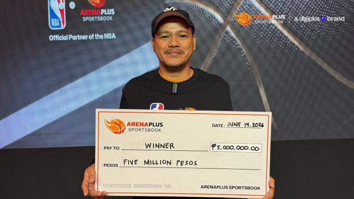 This Quezon City salesman was one of the winners from the ₱50 Million Shared Prize Pool of ArenaPlus' NBA Playoffs MVP campaign.