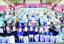 Representatives from the Department of Migrant Workers (DMW), Overseas Workers Welfare Administration (OWWA), Department of Labor and Employment (DOLE), Technical Education and Skills Development Authority (TESDA), the Provincial Government of Antique, and local government units signed a Memorandum of Agreement during the “Convergence on Programs and Services and Anti-Illegal Recruitment and Trafficking in Persons (AIRTIP) Campaign” in Antique. PROVINCE OF ANTIQUE PHOTO