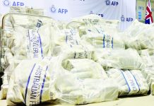 Largest ever cocaine bust in Australia after police raid underground bunker The Australian police secured these plastic packs of cocaine after seizing them in a secret bunker in Sydney. AUSTRALIAN FEDERAL POLICE