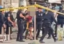 SWAT officer survives gunfire as police nab shooting suspect in Mandurriao Photo courtesy of RMN Iloilo
