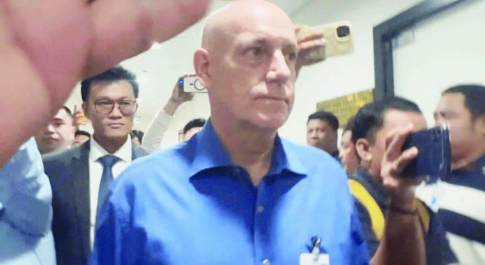CIDG_copy_compressed_resized Resigned Ateneo De Manila University men’s basketball team head coach Tab Baldwin appears before the National Bureau of Investigation on June 23, 2026 in connection with the death of two of his players during a team-building activity.