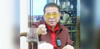“It is not true that I was arrested at my residence. What should have been a routine legal proceeding was an attempt to publicly humiliate me,” says former Ilocos Sur governor Luis “Chavit” Singson.