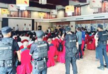 China detains two leaders of influential underground church Chinese police officers surround congregants seated on chairs midway through Sunday service at Early Rain Covenant Church. More than 30 members of the church were taken for interrogation. EARLY RAIN COVENANT CHURCH