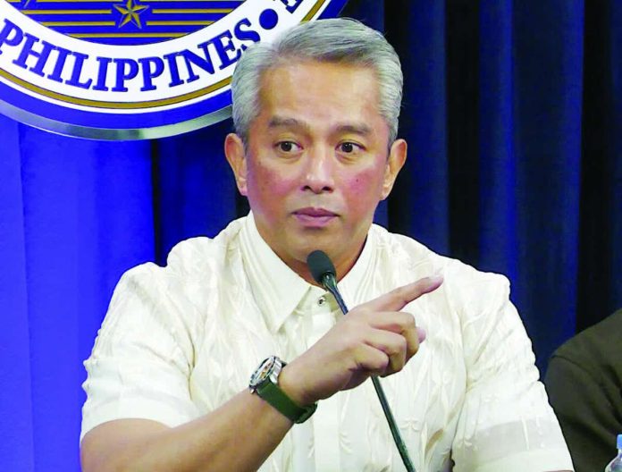 DILG_police_foil_compressed_resized Interior Secretary Jonvic Remulla say a 14-year-old Grade 10 student of Tolosa National High School in Leyte made Facebook posts suggesting plans to carry out a mass shooting or stabbing.