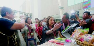 Tourism Secretary Dita Angara-Mathay (center) leads the launch of the “Discover More to Love” campaign at the Central Philippines Tourism Expo 2026 in Santa Rosa, Laguna on Friday, June 26, 2026. PNA PHOTOS BY YANCY LIM