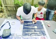 Operatives of the Sara Municipal Police Station arrested a 21-year-old high-value drug suspect during a buy-bust operation in Sitio Carmen, Barangay Zerrudo, Sara, Iloilo. Authorities seized approximately 65 grams of suspected shabu worth P442,000, along with marked buy-bust money and other pieces of evidence. IPPO PHOTO