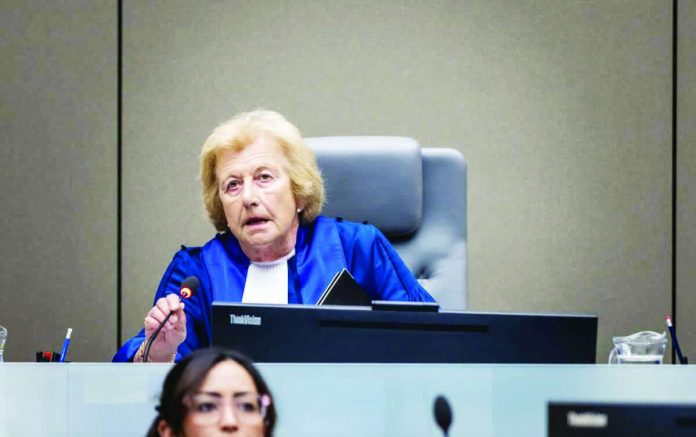 ICC_judge_copy_compressed_resized International Criminal Court Trial Chamber Presiding Judge Joanna Korner says, “We see no reason why counsel should feel it necessary to make any comment to the media. The appropriate forum for counsel to raise matters is in the courtroom.” ICC-CPI