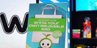 Watsons encourages customers to bring their own reusable bags as part of its nationwide initiative to reduce single-use waste starting June 1, 2026.