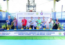 Metro Pacific Iloilo Water breaks ground on service expansion in San Miguel Metro Pacific Iloilo Water, Iloilo Provincial Government, Municipality of San Miguel, and Metro Iloilo Water District lead the groundbreaking ceremony for the Service Expansion Project in Barangays 1 and 4, San Miguel, Iloilo, which will more than double water connections in the area.
