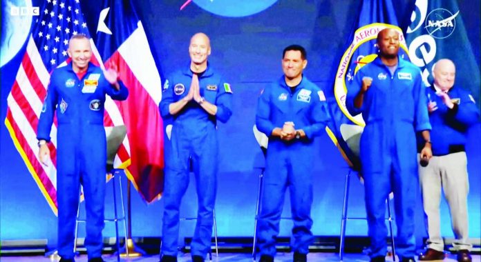 The National Aeronautics and Space Administration has revealed the crew for the Artemis III mission, which will not land on the Moon. BBC