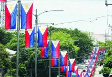 PNP dismisses Independence Day threat rumors Philippine flags line a road in Cavite province. From May 28 to June 12, the Philippines celebrate National Flag Days, with homes, offices, and other establishments encouraged to display the Philippine flag to commemorate the day it was first unfurled in 1898. PNA