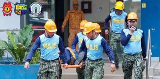Personnel of the Police Regional Office–Negros Island Region (PRO-NIR), together with members of the Armed Forces of the Philippines, Bureau of Fire Protection, Philippine Red Cross, Office of Civil Defense, and other partner agencies, participated in the Second Quarter Nationwide Simultaneous Earthquake Drill at Camp Alfredo M. Montelibano Sr. in Bacolod City on June 18, reinforcing inter-agency coordination and disaster preparedness. PRO-NIR PHOTO