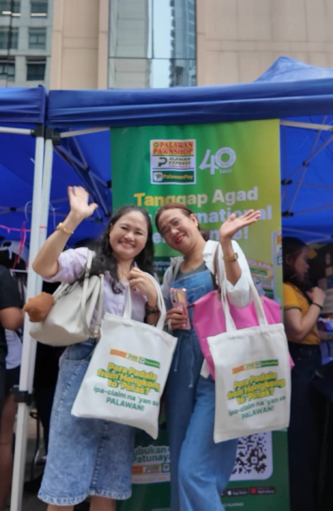 Filipinos in Hong Kong take part in the on-ground activations with games and giveaways, celebrating faith, culture, and community.