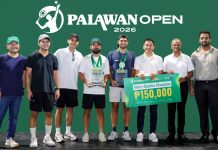 Palawan Open 2026 Delivers World-Class Tennis, Strengthens the Future of the Sport From the Palawan Group of Companies, Mr. Bernard V. Kaibigan, Chief Marketing Officer, and Mr. Miguel Mangabat, PalawanPay Marketing Manager; from Gentry Timepieces, Mr. Hayb Anzures; from PHILTA, Hon. Congressman Eric Olivarez; and special guests Indian National Coach Yatharth Bhardwaj and His Excellency Ambassador Shri Harsh Kumar Jain, Ambassador of India to the Philippines, graced the event, where Papa and Alcantara were awarded champions in the Men’s Doubles division of the tournament.