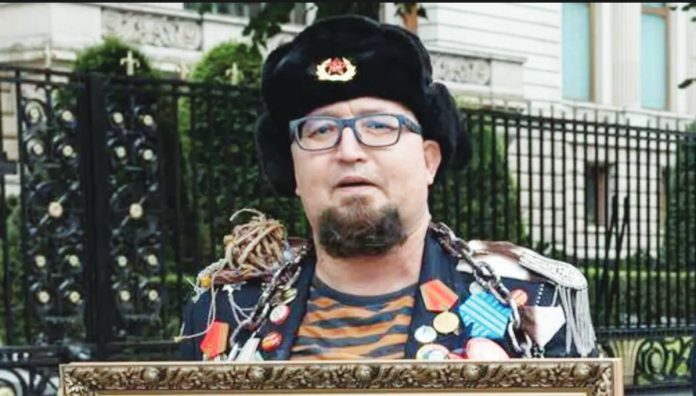 Robert Kuzovkov was known for his caricatures of politicians, including Russian President Vladimir Putin. FACEBOOK
