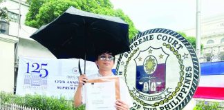 According to the Supreme Court, Las Piñas City teacher John Barry T. Tayam has no legal standing to question the Senate’s quorum.