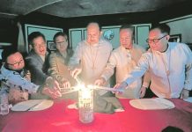 Truth body on drug war launched: ‘For catharsis’ ‘LONG OVERDUE’. Launched on May 27, 2026 the EJK Truth Commission will be composed of (from left) Dr. Al Fuertes, Carlos Conde, Dr. Raquel Fortun, Cardinal Pablo “Ambo” David (adviser), former International Criminal Court judge Raul Pangalangan (chair), and Fr. Daniel Franklin Pilario. GRIG C. MONTEGRANDE, PHILIPPINE DAILY INQUIRER