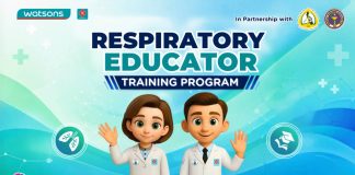 Through the Respiratory Care Educator Program, Watsons Philippines strengthens the role of pharmacists as frontline healthcare professionals, advancing respiratory care education and promoting better health outcomes in communities.