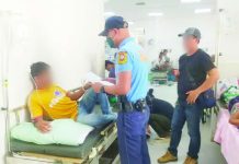 Two fugitives fall in Aklan Police arrested alias “Ariel” (left) through the strength of an arrest warrant for qualified rape while confined at Dr. Rafael S. Tumbokon Memorial Hospital in Kalibo, Aklan at 3:20 p.m. on June 18, 2026. AKLAN PPO PHOTO
