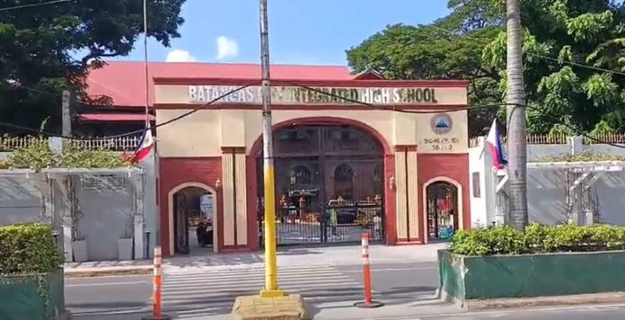 batangas integrated high school Photo courtesy of Brigada Batangas