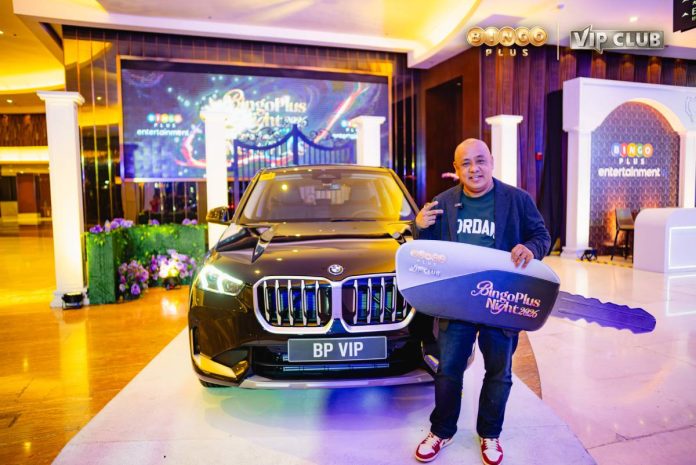 bp-vip BingoPlus VIP Club's First every winner of the BMW X1 Hybrid