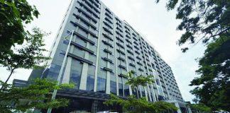 DoubleDragon Corp.’s Hotel101-Davao, as seen in this actual photo, will officially open its doors next month as the largest hotel development in Mindanao.