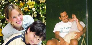 Ellen Adarna, John Lloyd Cruz and their son Elias. Image: Instagram/@maria.elena.adarna, @johnlloydcruz83