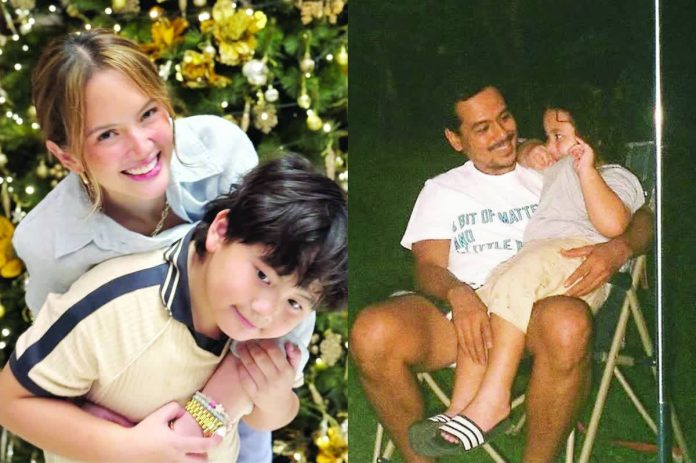 ellen co-parenting copy_compressed Ellen Adarna, John Lloyd Cruz and their son Elias. Image: Instagram/@maria.elena.adarna, @johnlloydcruz83