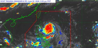 Photo courtesy of PAGASA